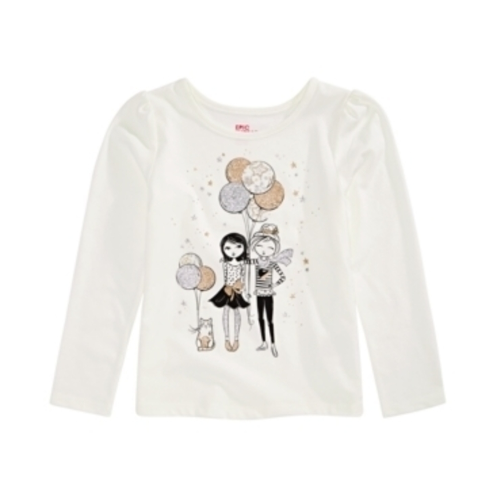 Epic Threads Girls' Graphic Tee - Fun & Stylish!